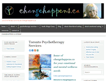 Tablet Screenshot of changehappens.ca